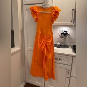 Ulla Johnson Tangerine Cotton Dress